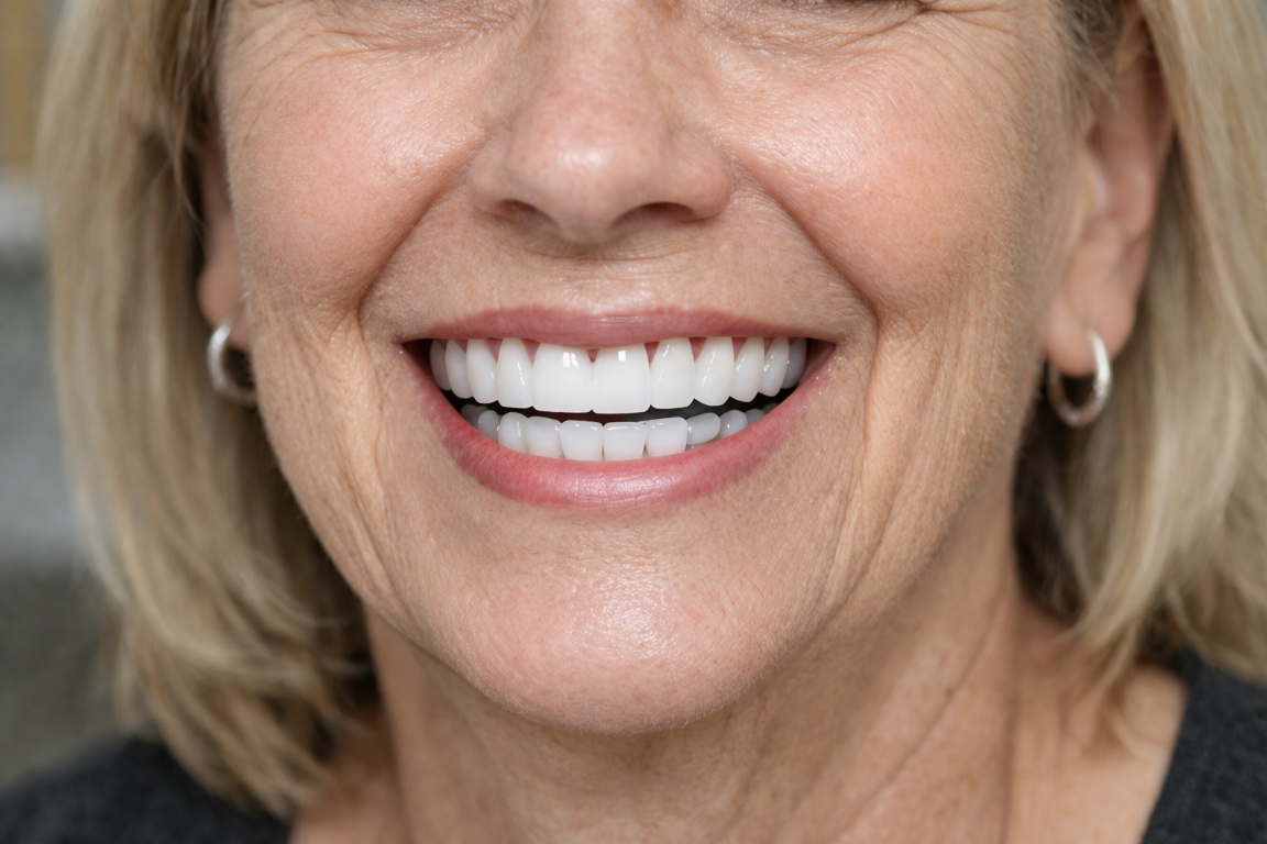 Smiling woman with flawless teeth (Medium) Smiling woman with flawless teeth (Medium)